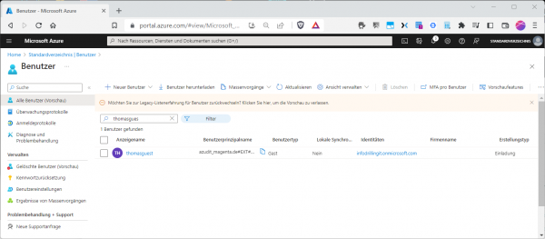Der „Erstellungstyp“ ist zunächst „Einladung“. (Bild: Drilling / Microsoft)