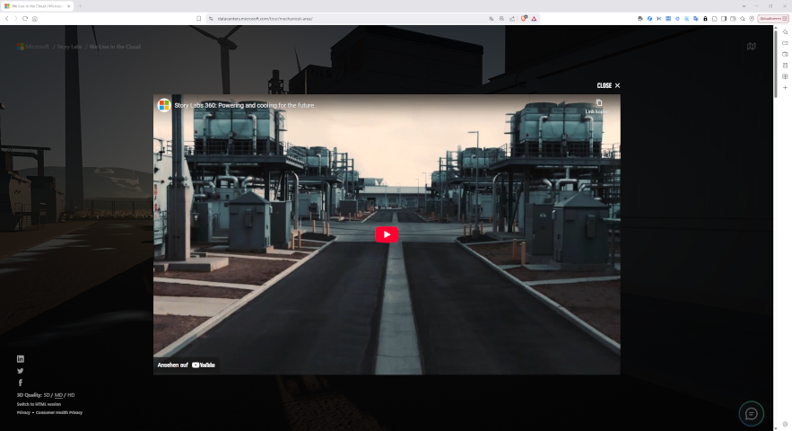 Viele Bereiche werden mit Videomaterial ergänzt.